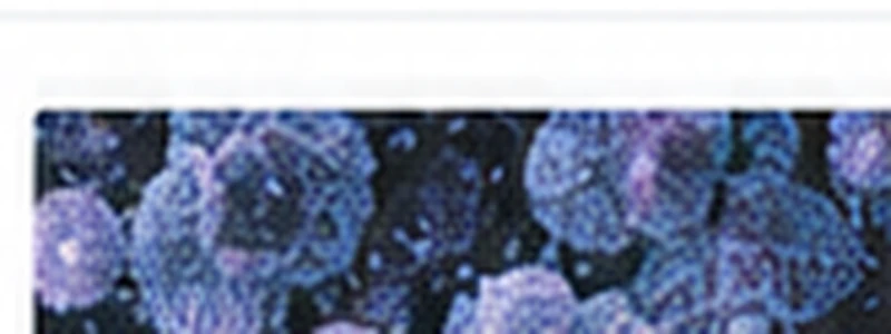 Blue and purple microscopic tissue patterns