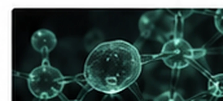 Interconnected cellular structures represented as molecular networks